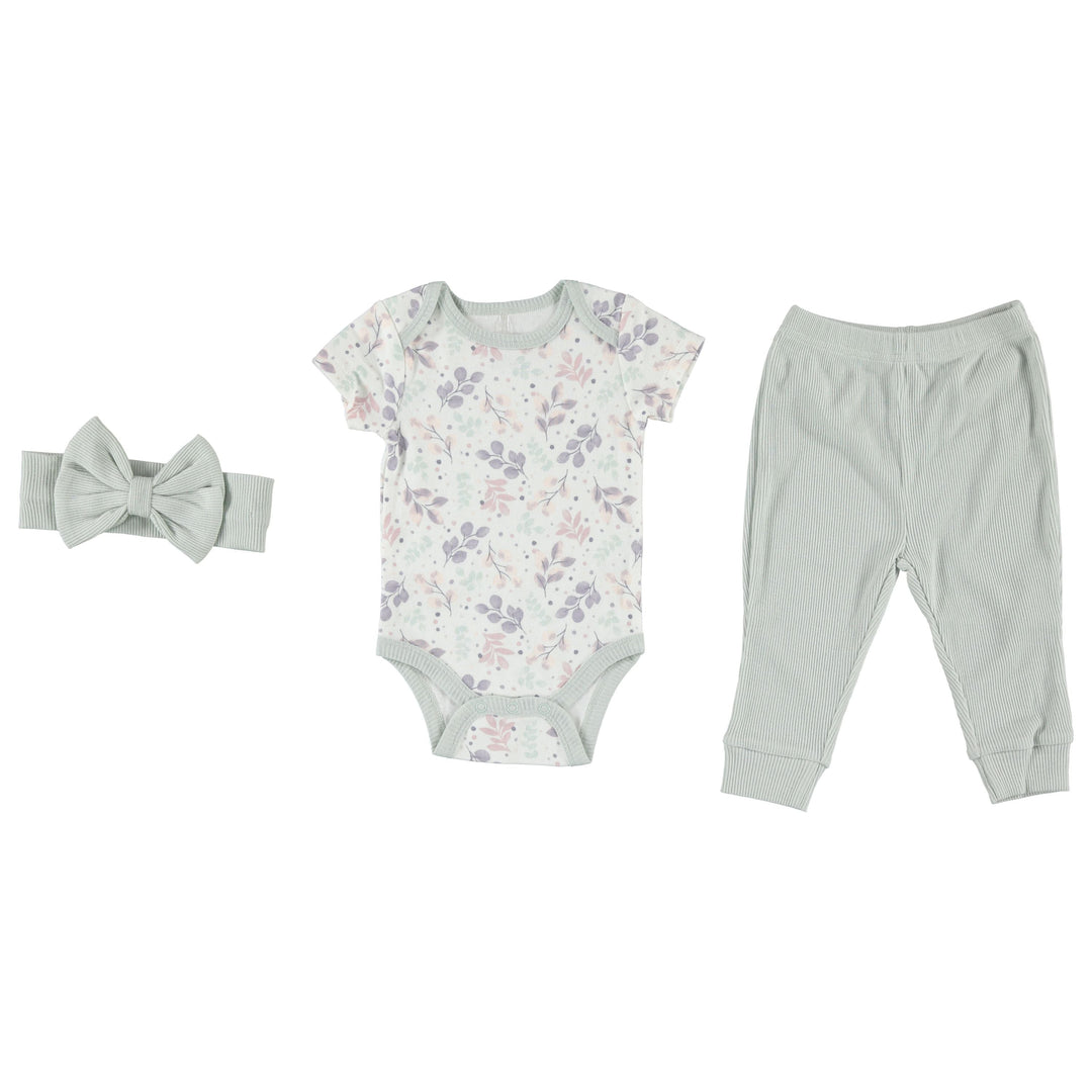 Baby-Girl-Newborn-Essentials-Jogger-Set-Clothes-Baby-Registry-Shower-Gift-Onesie-Pants-Hat-Image2