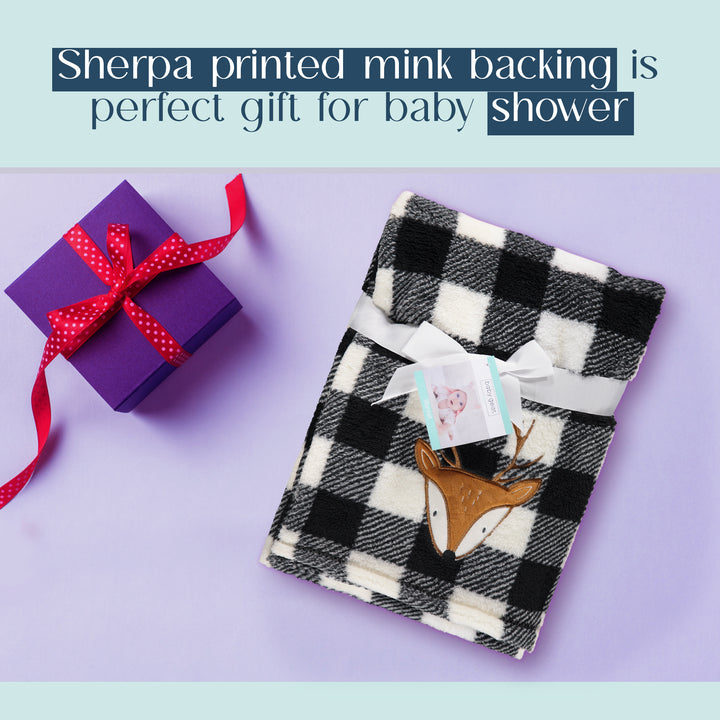 fox baby blanket baby shower registry gift