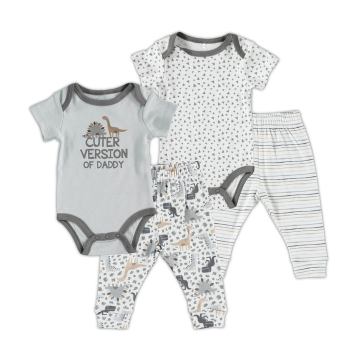 Baby-Boy-Newborn-Essentials-Onesie-Bodysuit-2pack-Clothes-Baby-Registry-Shower-Gift-Pants-Image1
