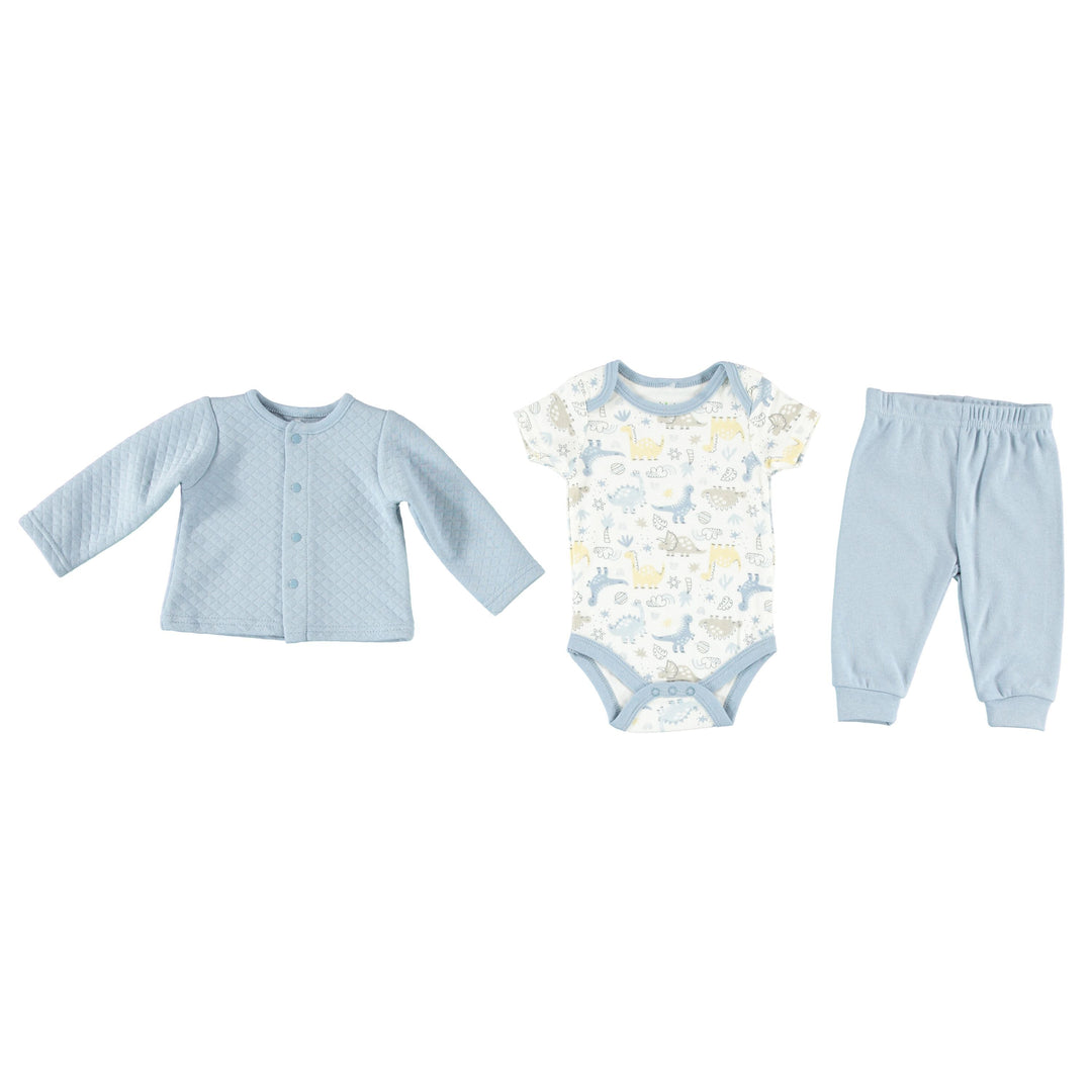 Newborn-Essentials-Layette-Set-Baby-Girl-Boy-Onesie-Pants-Nonfooted-Muslin-Jacket-Registry-Shower-Gift-Image2