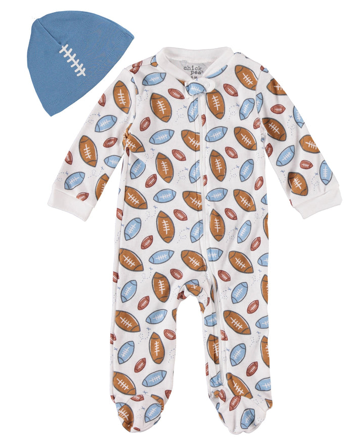 Newborn-Essentials-Pajama-Set-Baby-Boy-Sleeper-Footie-Registry-Shower-Gift-Image1
