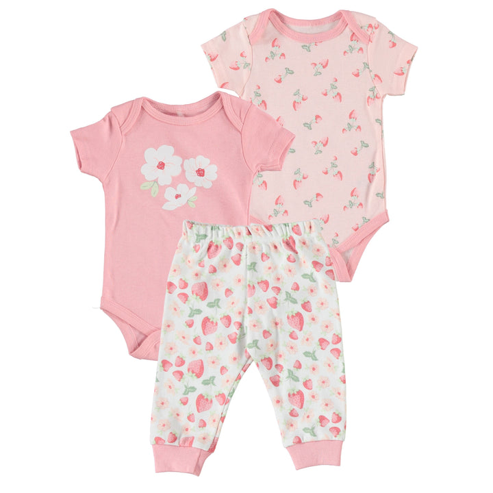 Baby-Girl-Newborn-Essentials-Jogger-Set-Clothes-Baby-Registry-Shower-Gift-Onesie-Pants-Hat-Image1